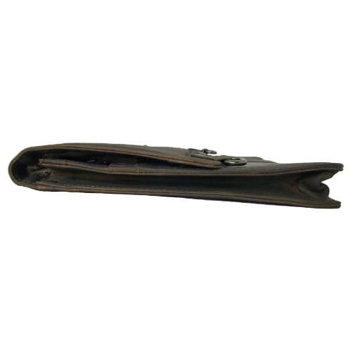 Ideal para llevar bajo el brazo... o más informal como una correa para el hombro.