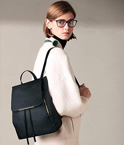 Mochila urbana para mujer con precio pequeño color negro