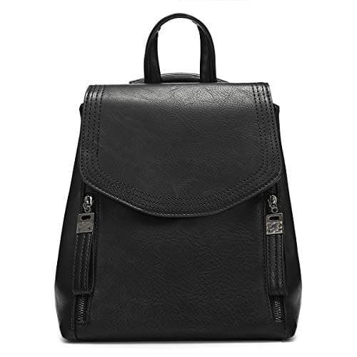 Pequeña mochila de mujer color negro
