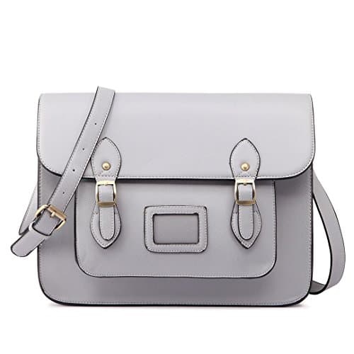 Retro, glamoroso y original Miss Lulu Mini bolso sathel Azul Pastel