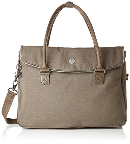 Bolso de trabajo para mujeres Kipling crema