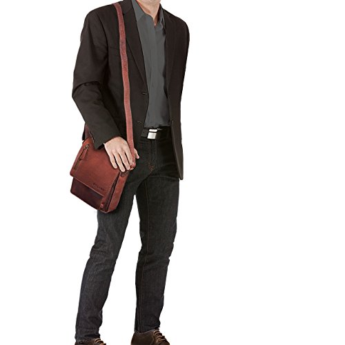 Bolso de hombre de estilo clásico con bandolera de Stilord.