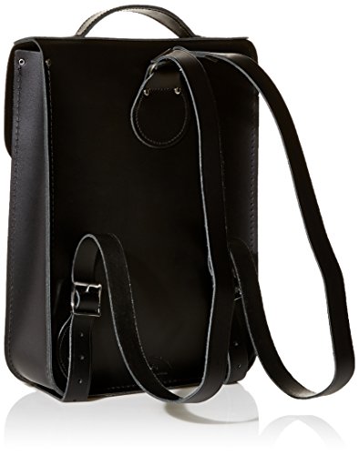 Cambridge Satchel negro, maletín para adultos con tirantes.