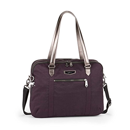 Kipling Plum Bolso para ordenador portátil profesional para mujeres