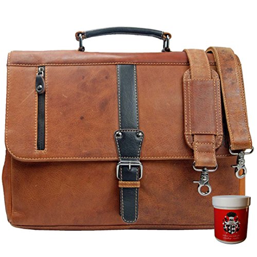 La cartera de cuero bicolor del Barón de Maltzahn