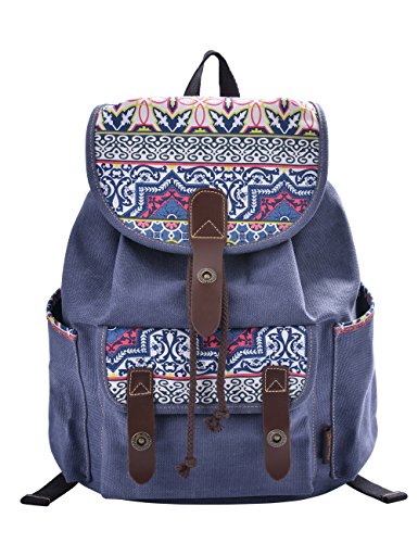 Mochila Bohemia Azul Dourygan