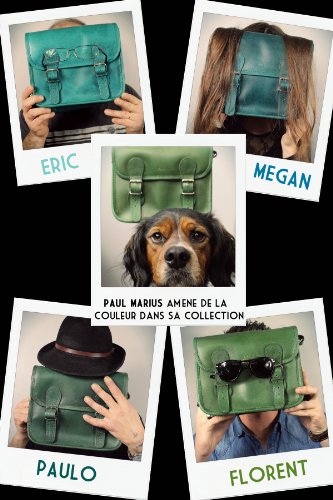 Paul y Marius bolsa retro verde