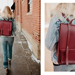 Bolsas de cuero ROJO para mujeres