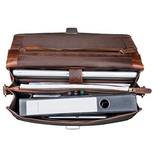 El zarcillo de los eternos y elegantes bolsos de cuero profesionales