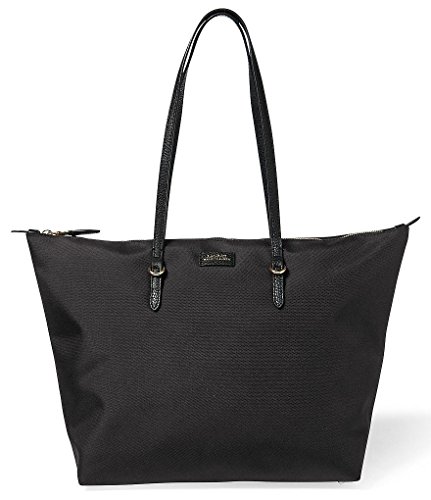 Gran bolso caban para mujer de lujo negro, Ralph Lauren