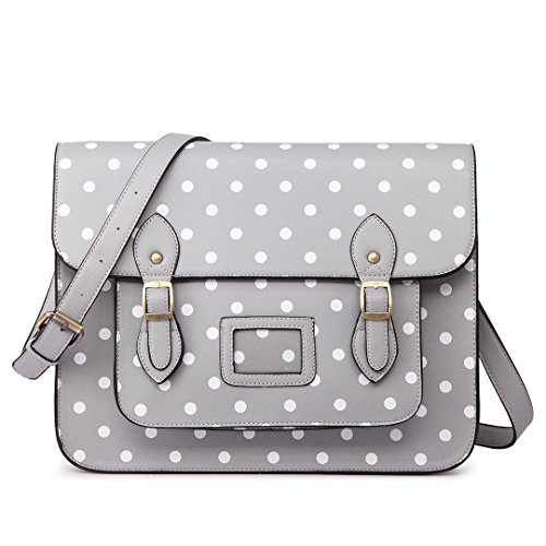 Satchel mini para mujer de cuero PU