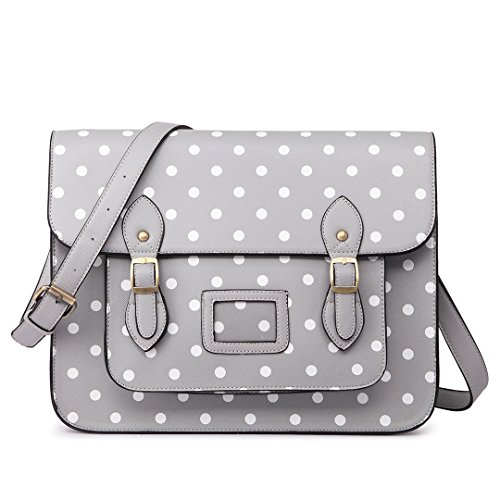 Satchel mini para mujer de cuero PU